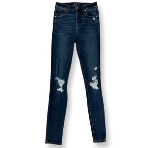 Abercrombie & Fitch super skinny high rise 0R/25
